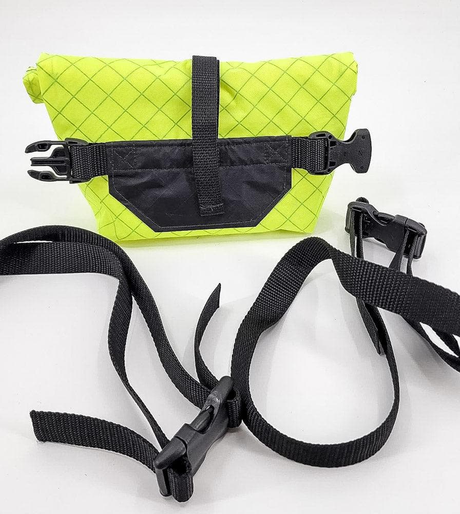 Hilltop Packs Roll Top Fanny Pack ECOPAK Ultralight Backpacking Hiking Recycled