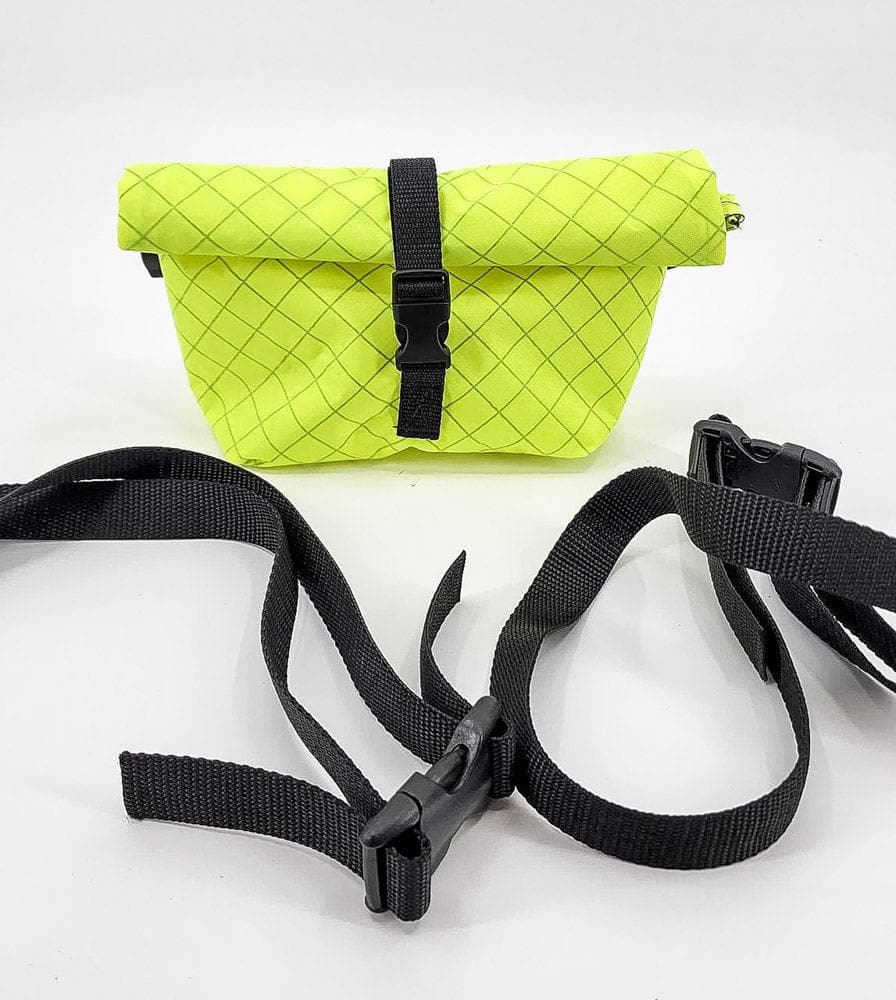 Hilltop Packs Roll Top Fanny Pack ECOPAK Ultralight Backpacking Hiking Recycled