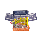 Strike King 6-Bait Bass Bundle Soft Plastic Finesse Reaction Lure Kit