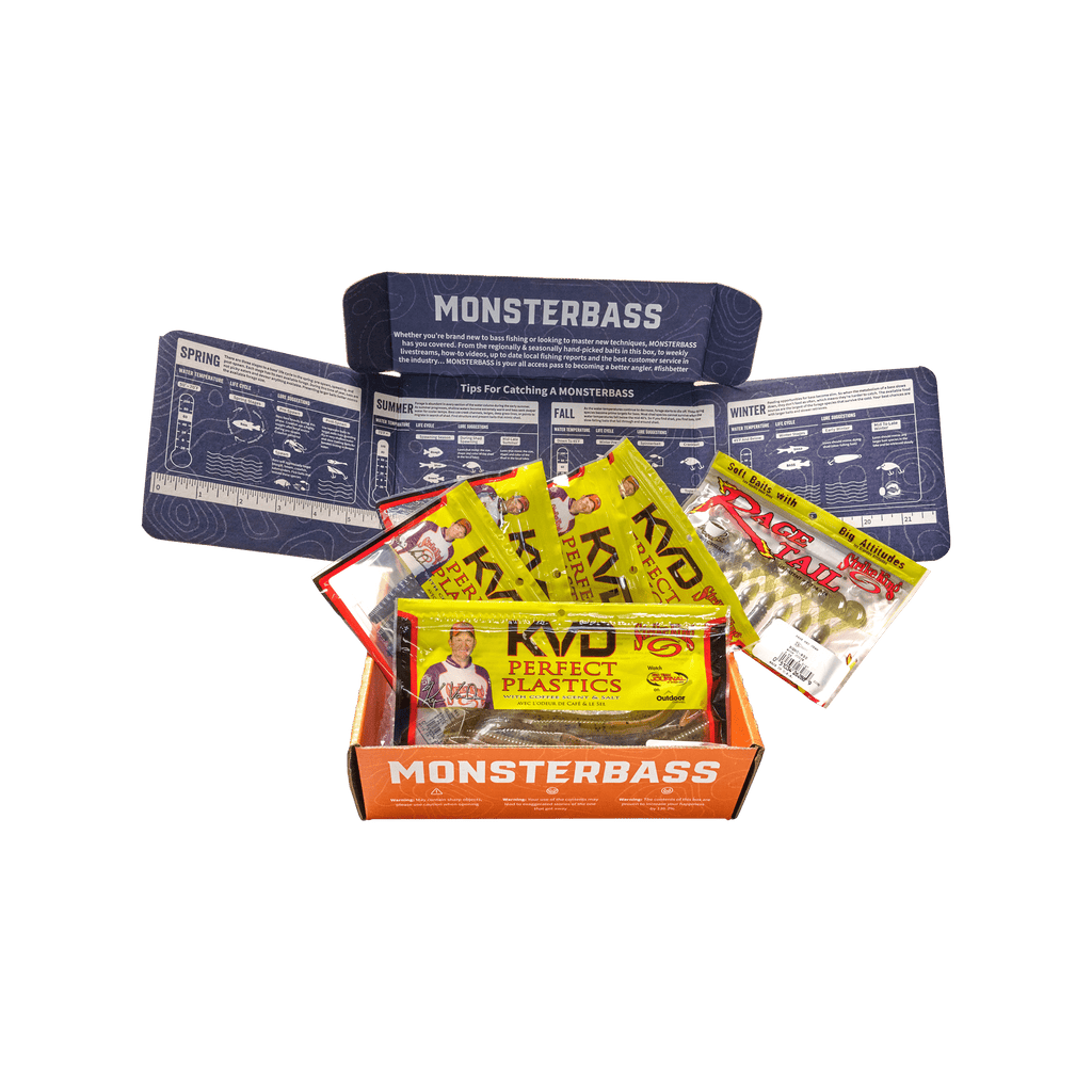 Strike King 6-Pack Full Size Soft Bait Bundle Bass Fishing Lure Kit