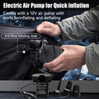 Dikasun Black SUV Air Mattress with Electric Pump and Charging Cable