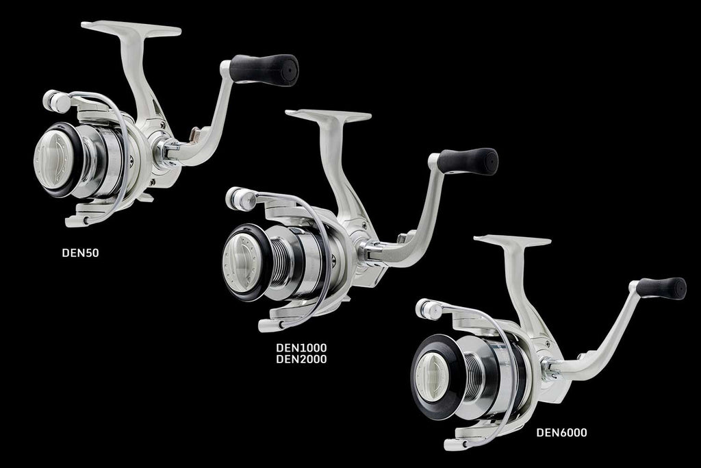 Denali Lite Spinning Reel 5.2:1 Sizes 50 1000 2000 6000 Lightweight Bass Trout