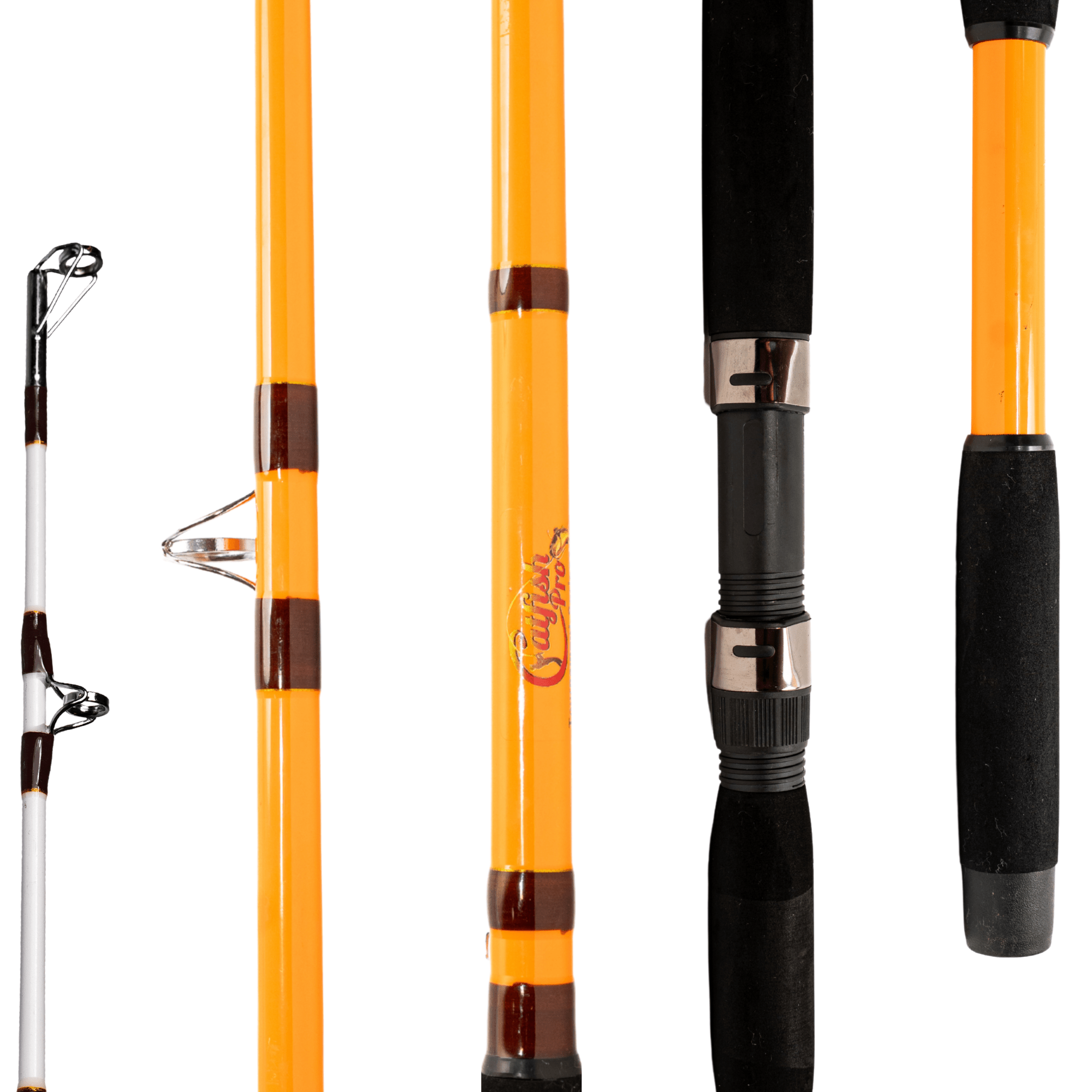 Catfish Pro 7'6" Tournament Casting Rod One-Piece with Glow-in-the-Dark Tip
