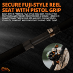 Catfish Pro 600CTS 7'6" Medium-Heavy Casting Rod Reel Combo 5.3:1 6+1BB