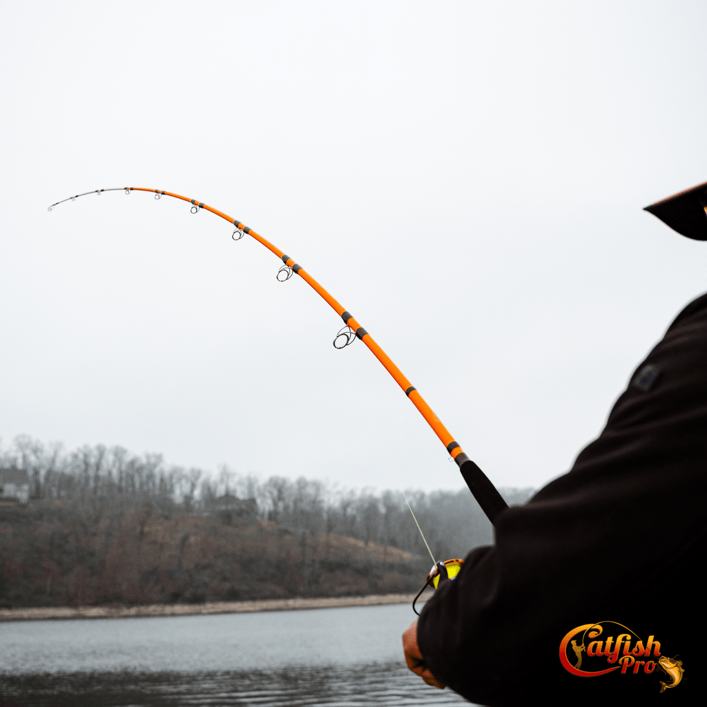 Catfish Pro Tournament Series 7'6" Spinning Rod Glow Tip