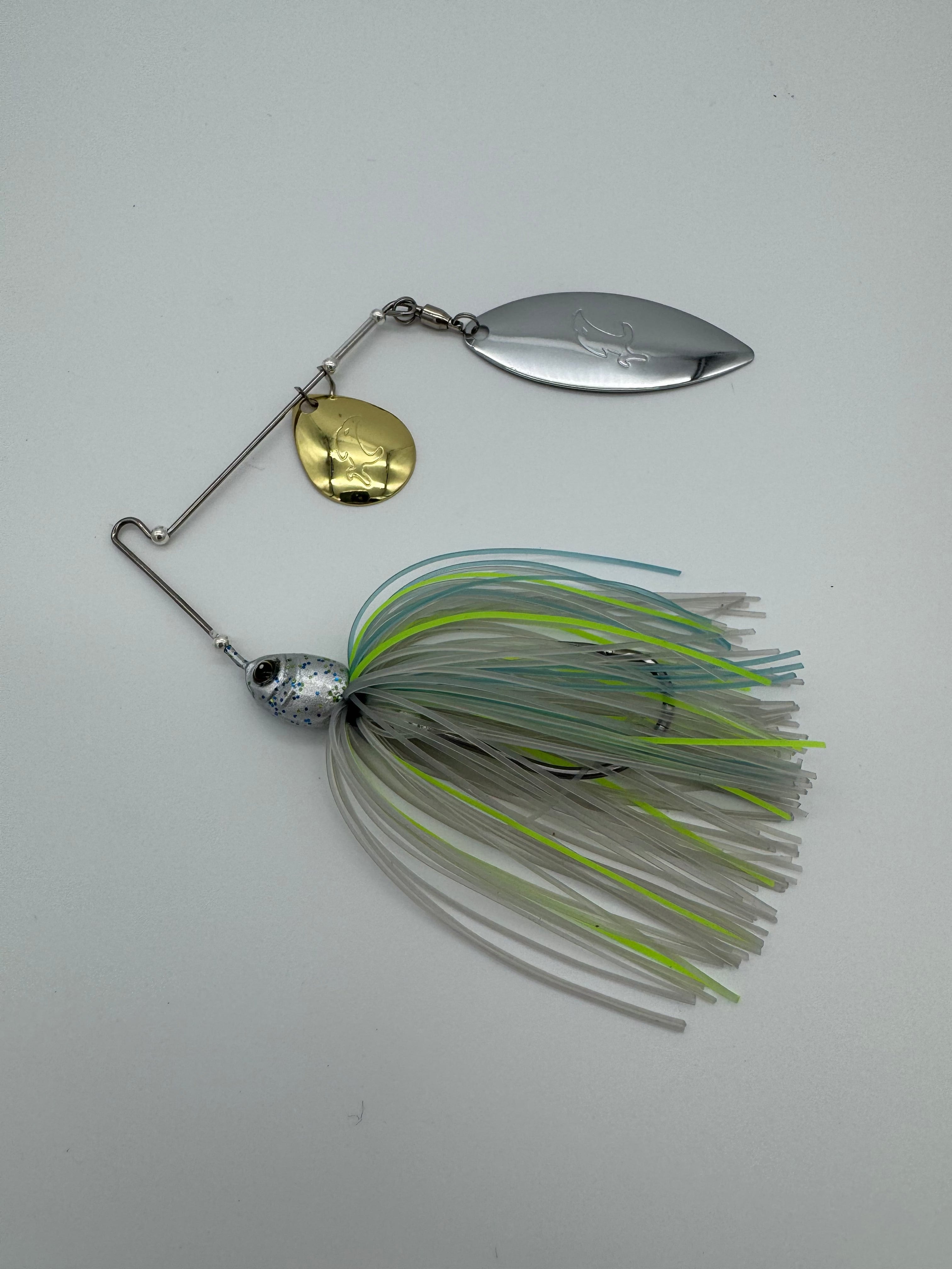 MONSTERBASS Shredder Spinnerbait Willow Colorado 5/0 Mustad Hook Bass