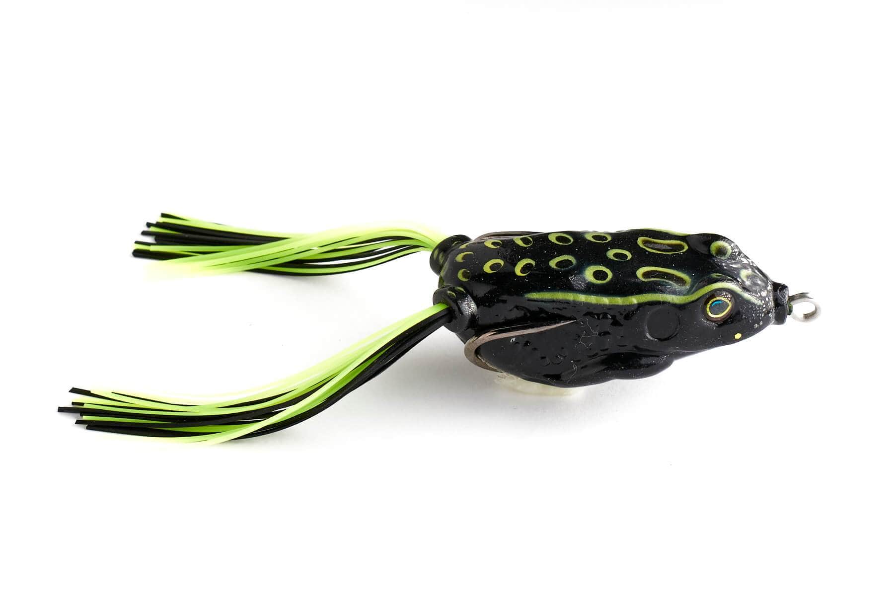 Vicious Pad Runner Hollow Body Frog 4-Pack Topwater Bass Mat Fishing