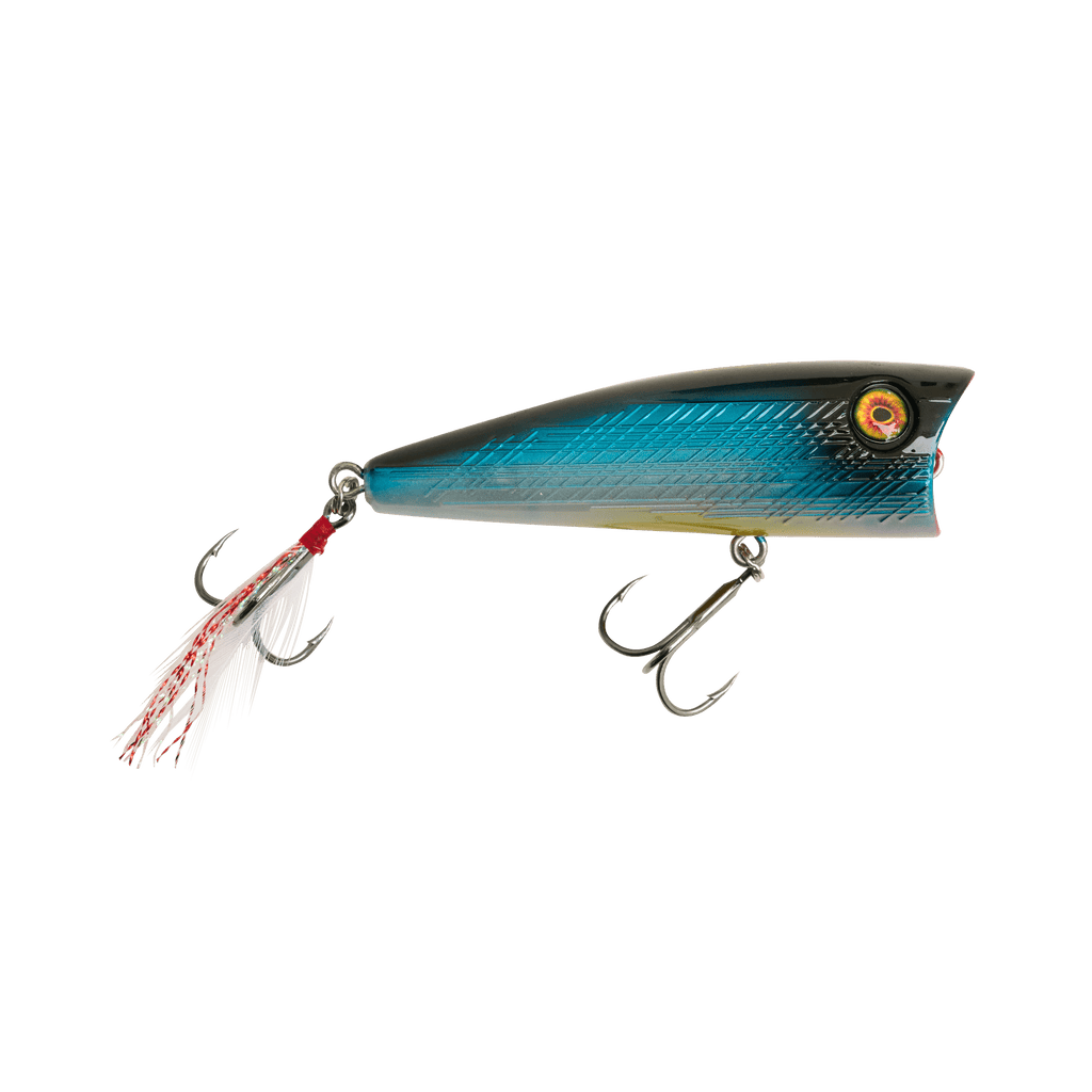 Vicious V-Pop 80 Topwater Popper Abrasive Texture Reaction Bass Lure