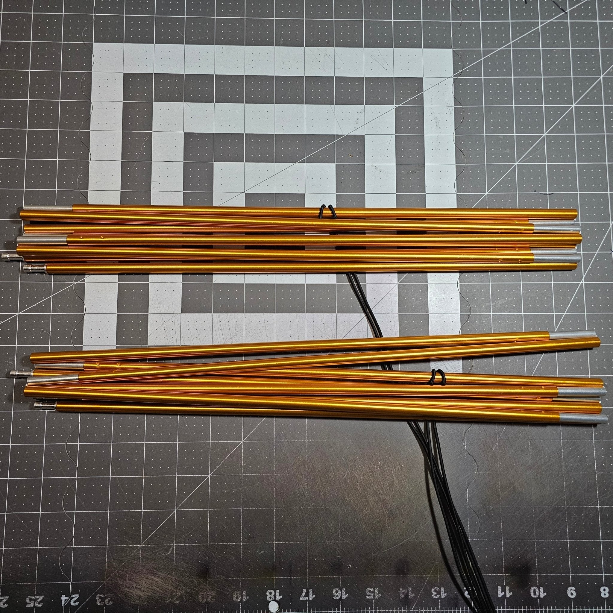 WideArc Internal Tarp Pole Mod Kit Camping Shelter