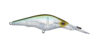 Hardcore Shad 75SP Flex-Lip Slow Float Crankbait Match Hatch Bass