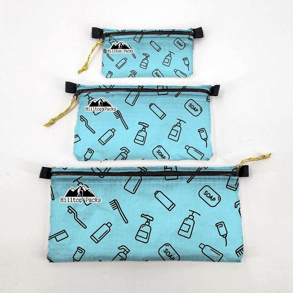 Hilltop Packs Zipper Pouch New Patterns D50T Ultralight USA