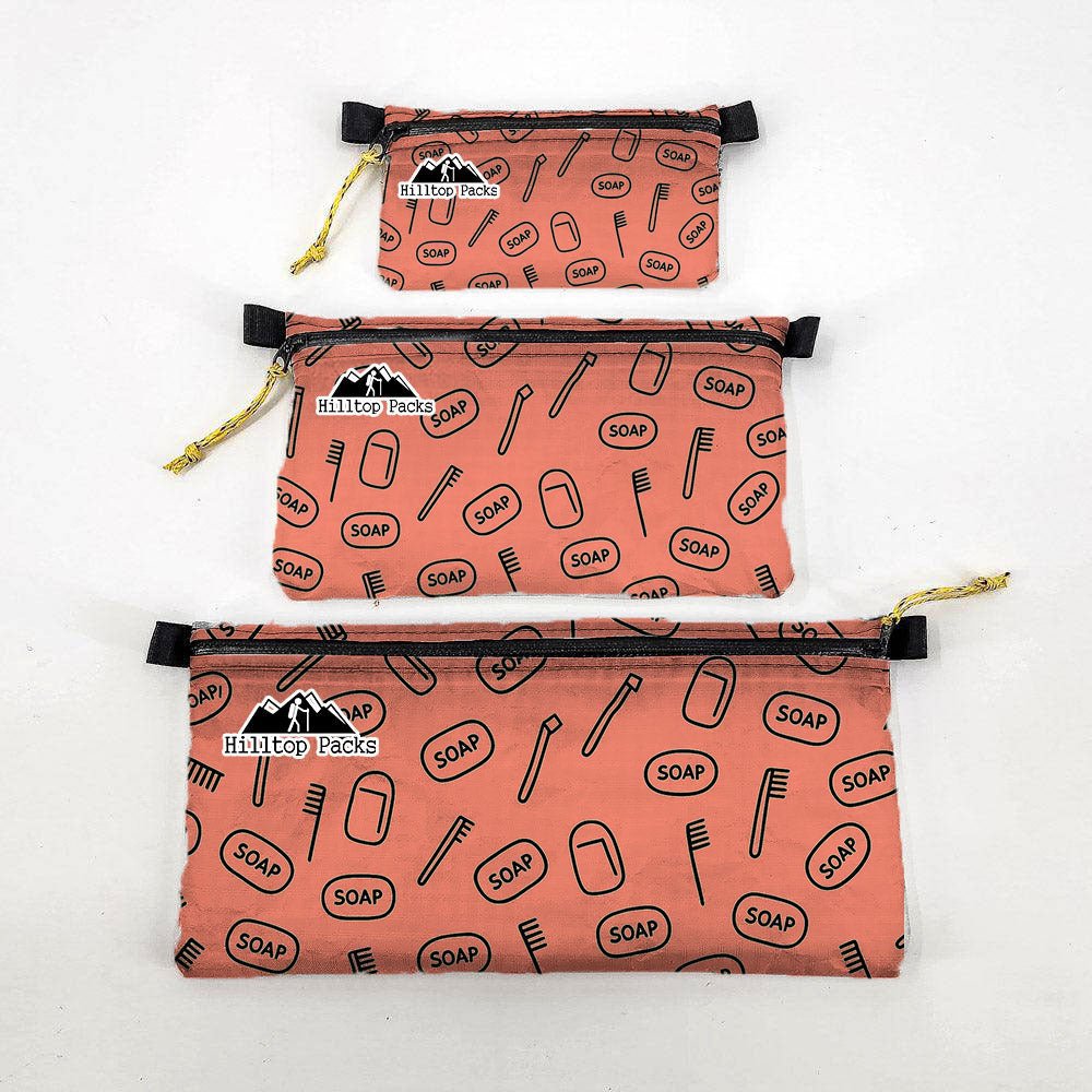 Hilltop Packs Zipper Pouch New Patterns D50T Ultralight USA