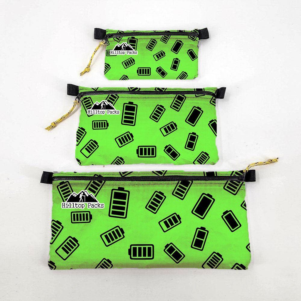 Hilltop Packs Zipper Pouch New Patterns D50T Ultralight USA