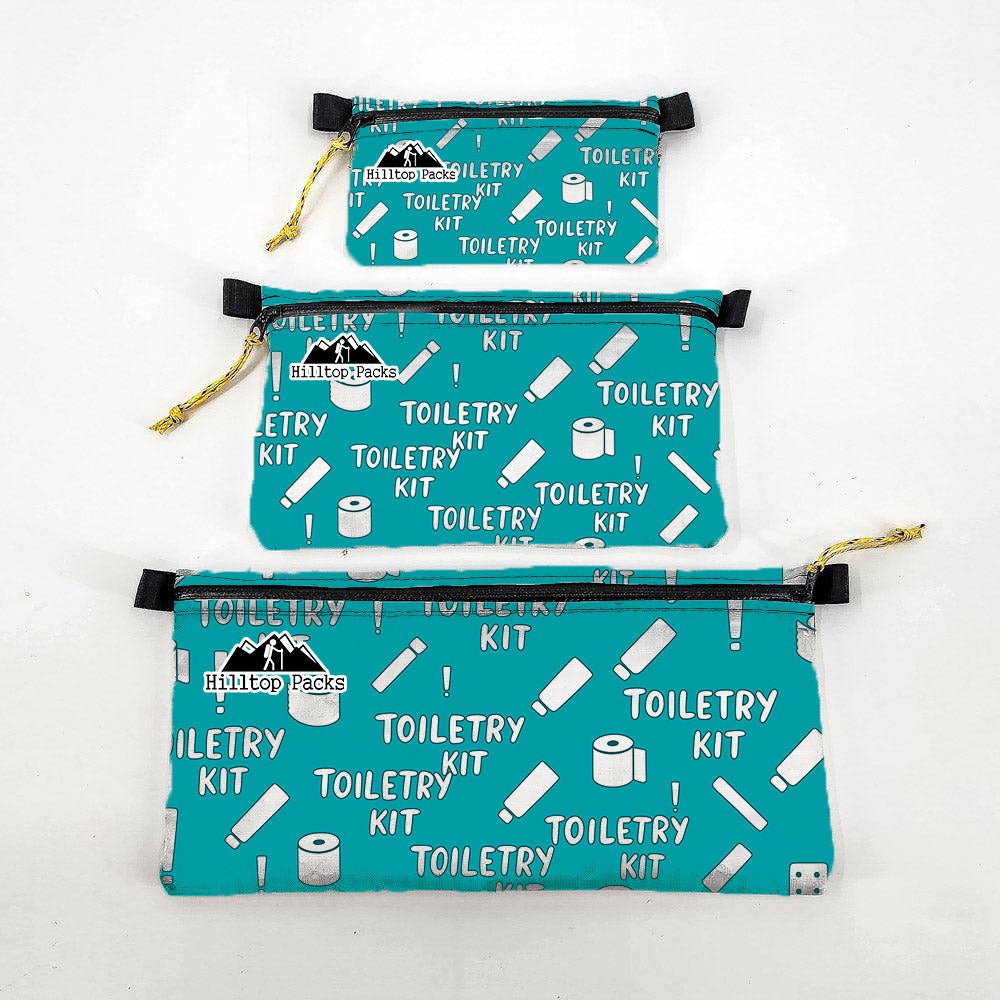 Hilltop Packs Zipper Pouch New Patterns D50T Ultralight USA