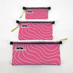 Hilltop Packs Zipper Pouch Topo Pattern D50T Ultralight USA